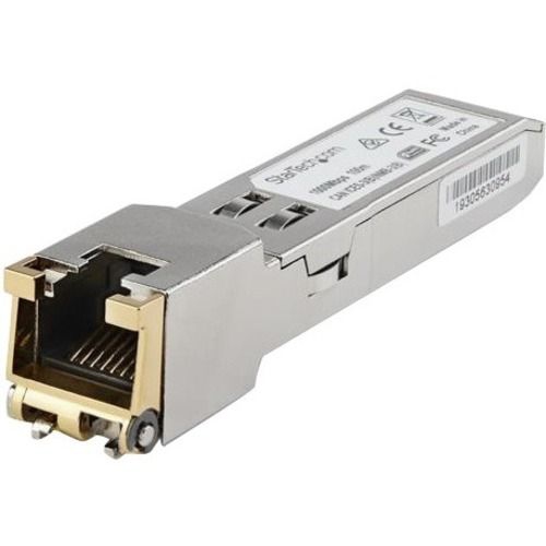 StarTech Cisco GLC-TE Compatible SFP Module - 1000BASE-T Copper SFP Transceiver - Lifetime Warranty - 1 Gbps - Maximum