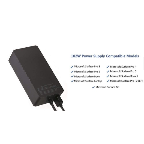Runpower 102W 15V 6.33A Power Supply for Microsoft Surface Book 2