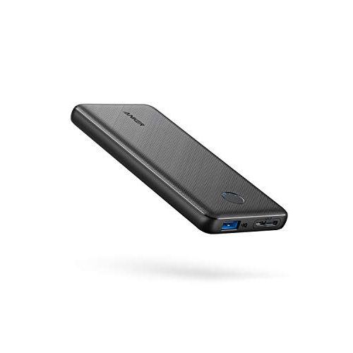 Anker PowerCore Slim 10000, Ultra Slim Portable Charger, Ultra-Compact 10000mAh External Battery, High-Speed PowerIQ and