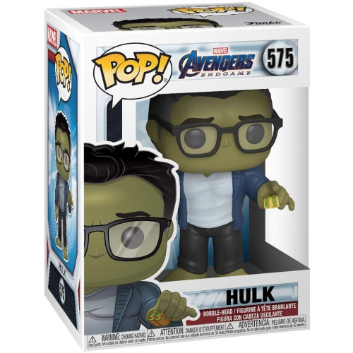 FUNKO  Pop Marvel 3.75 Inch Action Figure Avengers Endgame - Hulk With Taco #575