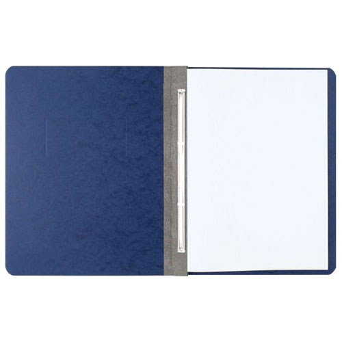 Image 1 of 1.. ACCO Presstex 8-1/2" x 11" Recycled Report Cover - Dark Blue