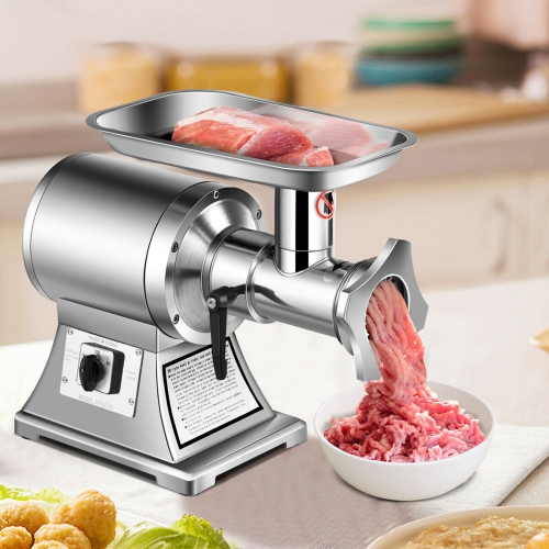 Gymax Commercial Grade Meat Grinder Stainless Steel Heavy Duty 1.5HP 1100W 550LB/h
