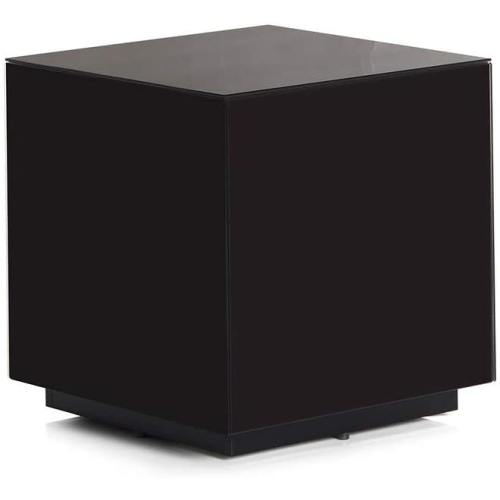 SONOROUS STB-45 All Glass Cube Side Table / Night Stand