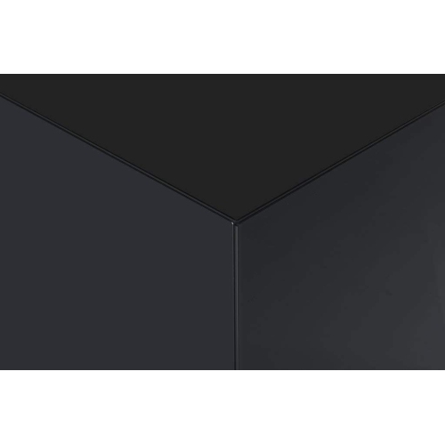 SONOROUS STB-45 All Glass Cube Side Table / Night Stand