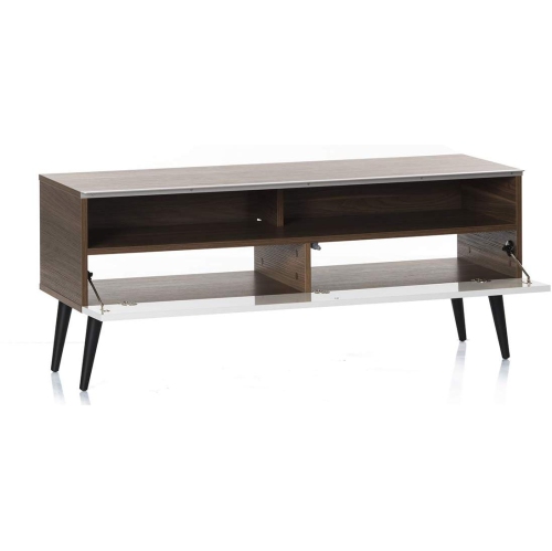 SONOROUS VL-1200 Series Modern Wood TV Stand with Solid Wood Legs for TVs up to 65"