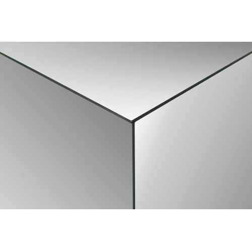 SONOROUS CTB-120 All Glass Modern Coffee Table/Center Table - Mirror