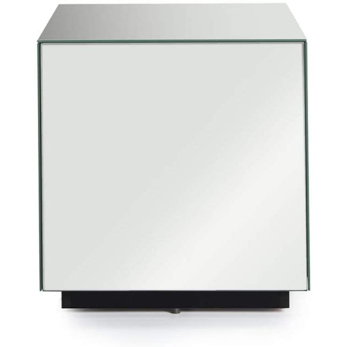 SONOROUS STB-45 All Glass Cube Side Table / Night Stand