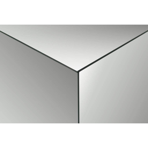 SONOROUS STB-45 All Glass Cube Side Table / Night Stand