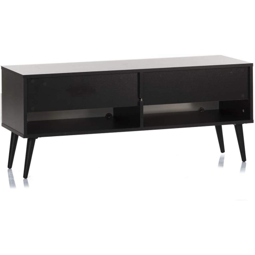 SONOROUS VL-1200 Series Modern Wood TV Stand with Solid Wood Legs for TVs up to 65"