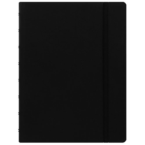 Image 1 of 1.. Rediform A5 Size Filofax Twin Wirebound Notebook - 56 Pages - Black