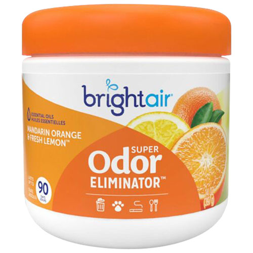 Bright Air 14 oz Super Odor Eliminator Air Freshener - Mandarin Orange/Fresh Lemon