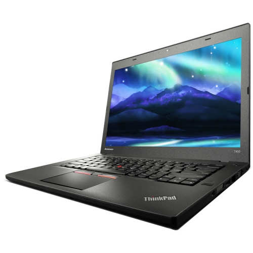 Refurbished - Lenovo ThinkPad T450 14" Laptop (Intel Core i5-4300U / 8GB RAM / 256GB SSD / Win 10 Pro)