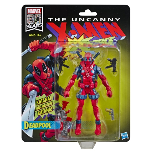 Marvel Legends Retro 6 Inch Action Figure X-Men Series - Deadpool