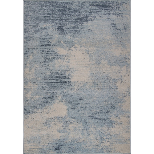 Blue Ivory Rustic Area Rug Carpet 9x12, Best Area Rugs 9 X 12
