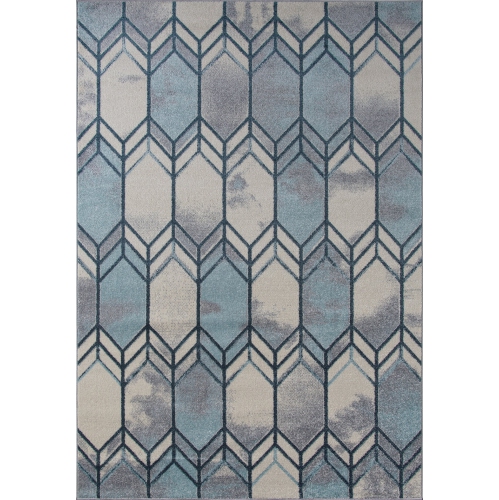 Ladole Rugs Stella Geometric Design, Blue Grey Area Rug Canada