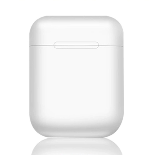 TWS i12 Bluetooth 5.0 Magnetic Fast Charging Box Mic Hifi Touch Control In-ear Truly Wireless Earbud - WHITE