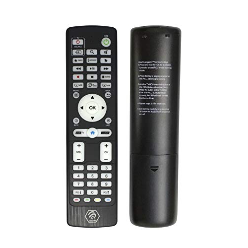 BuzzTV IR-100L - Luminous Remote Control for BuzzTV XR4000, XRS4000, XR4500, XRS4500, ST4000 Set Top Boxes