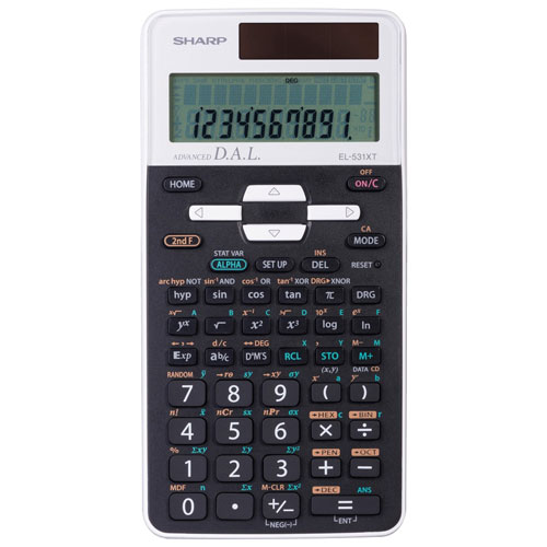 Calculatrice scientifique de Sharp