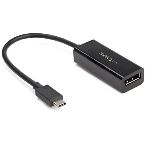 StarTech USB C to DisplayPort Adapter - 8K 30Hz - HBR3 Adapter - Thunderbolt 3 - Display Dongle for Your DP 1.4 Monitor