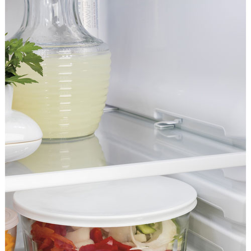 GE 36" 21.8 Cu. Ft. Side-By-Side Refrigerator with Water & Ice Dispenser (GZS22IMNES) - Slate