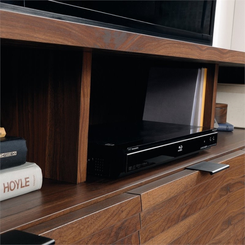 Sauder Harvey Park 71" TV Stand in Grand Walnut