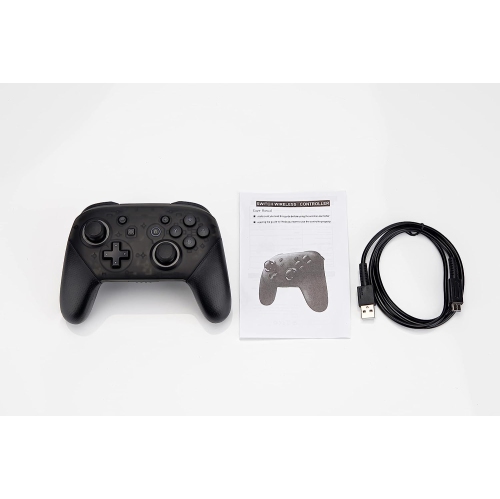 HLD Wireless Switch Pro-Style Gamepad Controller for Nintendo Switch - supports Gyro Axis, Turbo & Dual Vibration