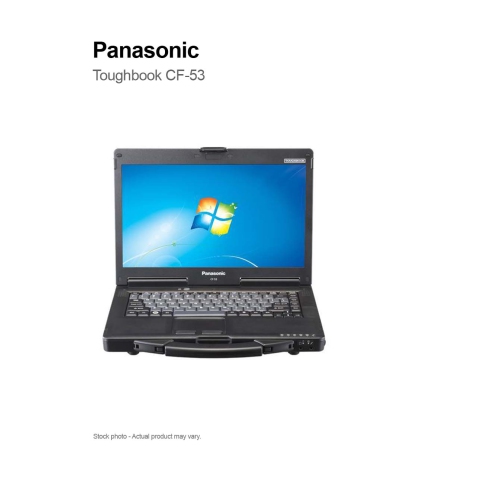 Panasonic ToughBook CF-53 Business Laptop - Intel Core i5-3340M - 16GB DDR3 - 500GB HDD - Windows 10 Pro by PANASONIC - Refurbished condition - Image 2