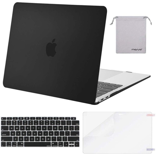 MOSISO – Étui pour MacBook Air de 13 po 2019 2018 Release A1932 avec écran Retina noir