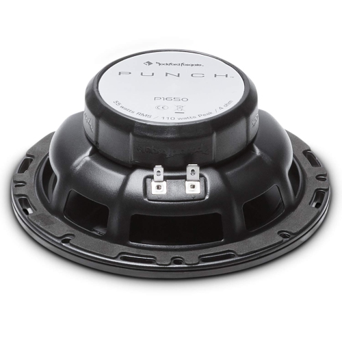 Rockford P1650 6.5-Inch 2-Way Full Range Euro Fit Compatible Speaker