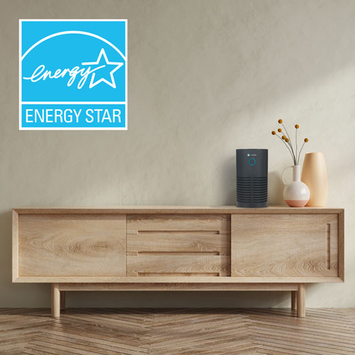 Purificateur d'air de table AC4700BDLX de GermGuardian avec filtre HEPA - Noir