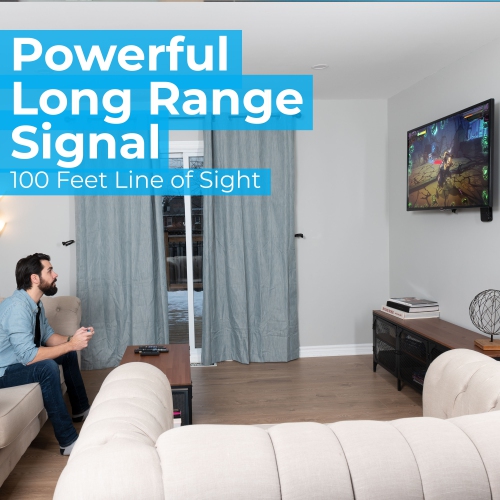 Nyrius ARIES Pro+ Wireless HDMI Video Transmitter to Stream 1080p Video up to 165ft from Laptop, PC, Cable Box