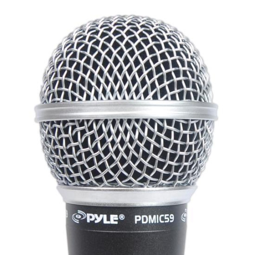 Pyle Professional Microphone, Ultra Wide Frequency Response, Unidirectional Handheld Mic, ON/OFF Switch