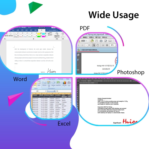 Tablette à dessin 4 x 2.23 po OSU de Huion pour tablette - 420