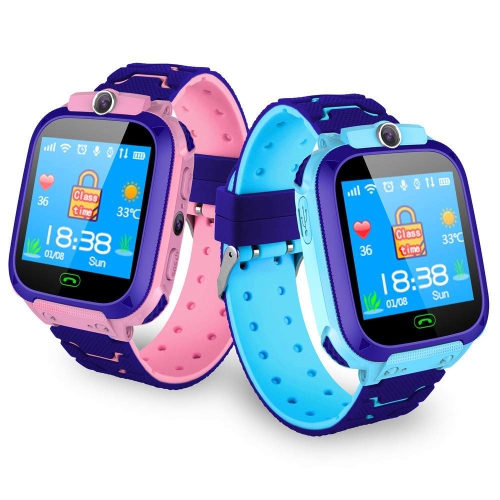 Smart Watch Kids, Waterproof Smartwatch with SOS Anti-Lost Touch