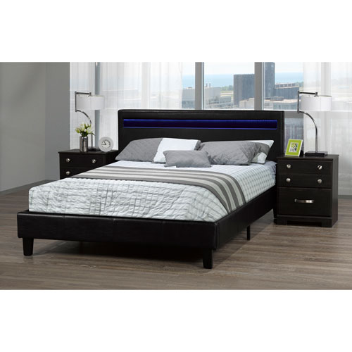 Dhara Modern Bed Queen Black Best, Best Bed Frames In Canada