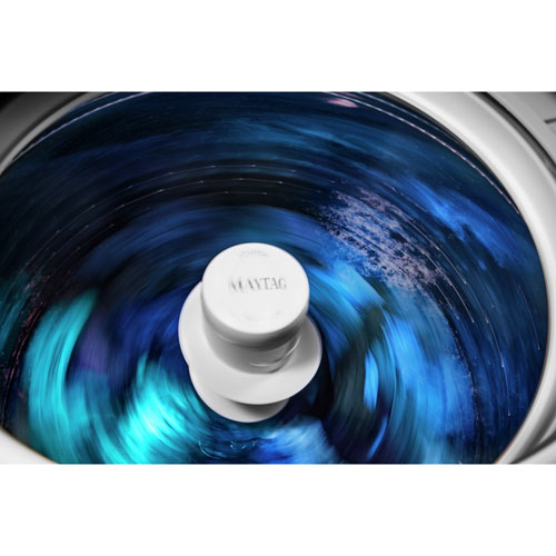 Laveuse à chargement par le haut haute efficacité de 5,4 pi³ de Maytag - Blanc