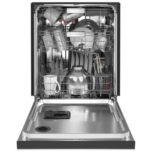 Image 3 of 9.. KitchenAid 24" 44dB Built-In Dishwasher with Stainless Steel Tub - PrintShield Stainless