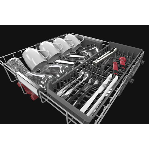 Image 6 of 9.. KitchenAid 24" 44dB Built-In Dishwasher with Stainless Steel Tub - PrintShield Stainless