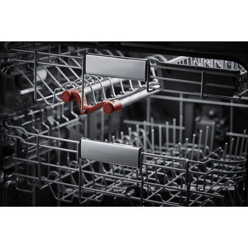 KitchenAid 24" 44dB Built-In Dishwasher with Stainless Steel Tub (KDTM404KPS) - PrintShield Stainless