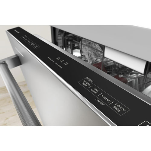 KitchenAid 24" 44dB Built-In Dishwasher with Stainless Steel Tub (KDTM404KPS) - PrintShield Stainless