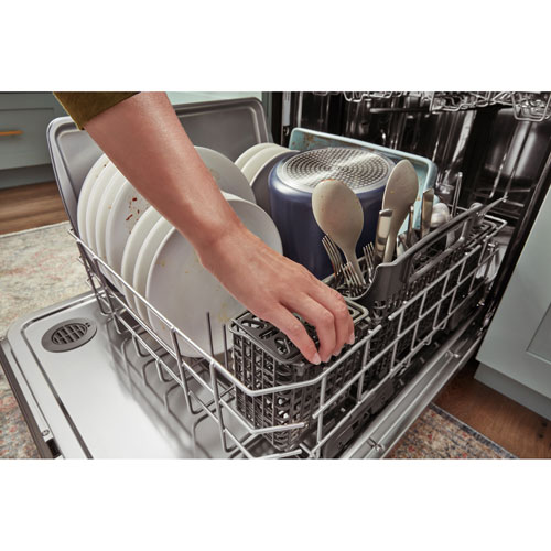 Maytag 24" 47dB Built-In Dishwasher with Stainless Steel Tub & Third Rack - Stainless