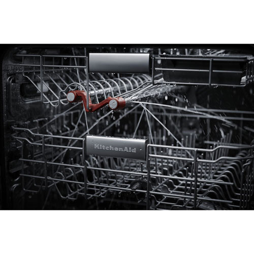 KitchenAid 24" 44dB Built-In Dishwasher with Stainless Steel Tub - PrintShield Stainless