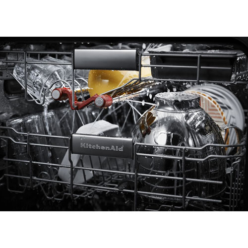 KitchenAid 24" 44dB Built-In Dishwasher with Stainless Steel Tub - PrintShield Stainless