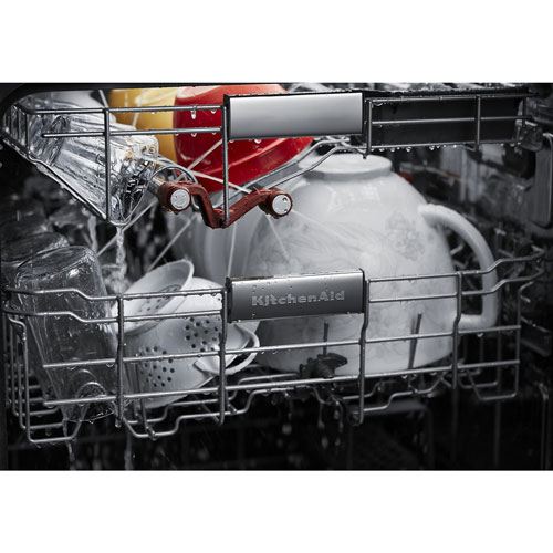 KitchenAid 24" 44dB Built-In Dishwasher with Stainless Steel Tub - PrintShield Stainless
