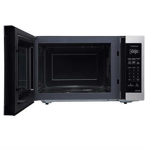Four à micro-ondes en acier inoxydable Genius de 1,3 pi3 de Panasonic. Puissance de cuisson de 1200&nbsp;W - 10/10 - Boîte ouverte