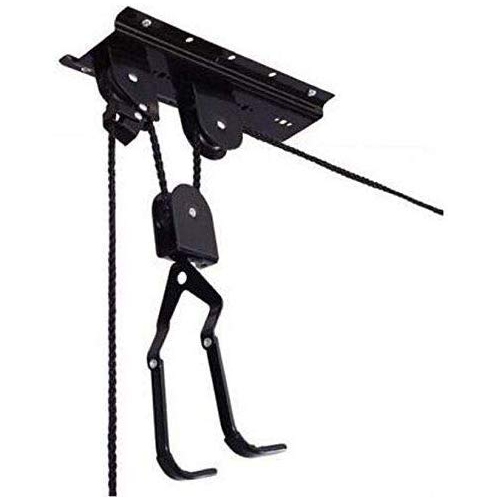 Stanz Upgraded Garage Utility Ceiling-Mounted Bike Lift, Mountain Bicycle Hoist