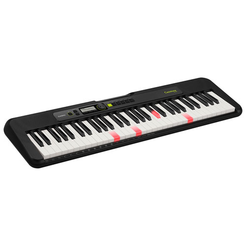 Casio LK-S250 61-Key Electric Keyboard - Black