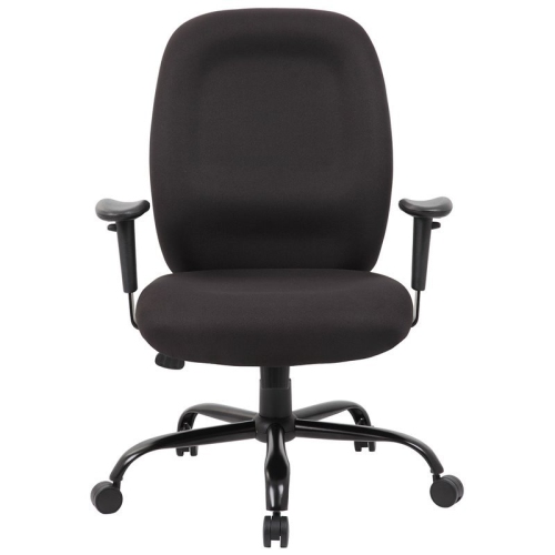Boss Office Big and Tall Swivel Office Chair in Black