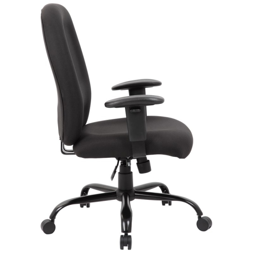 Boss Office Big and Tall Swivel Office Chair in Black