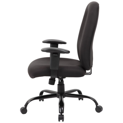 Boss Office Big and Tall Swivel Office Chair in Black